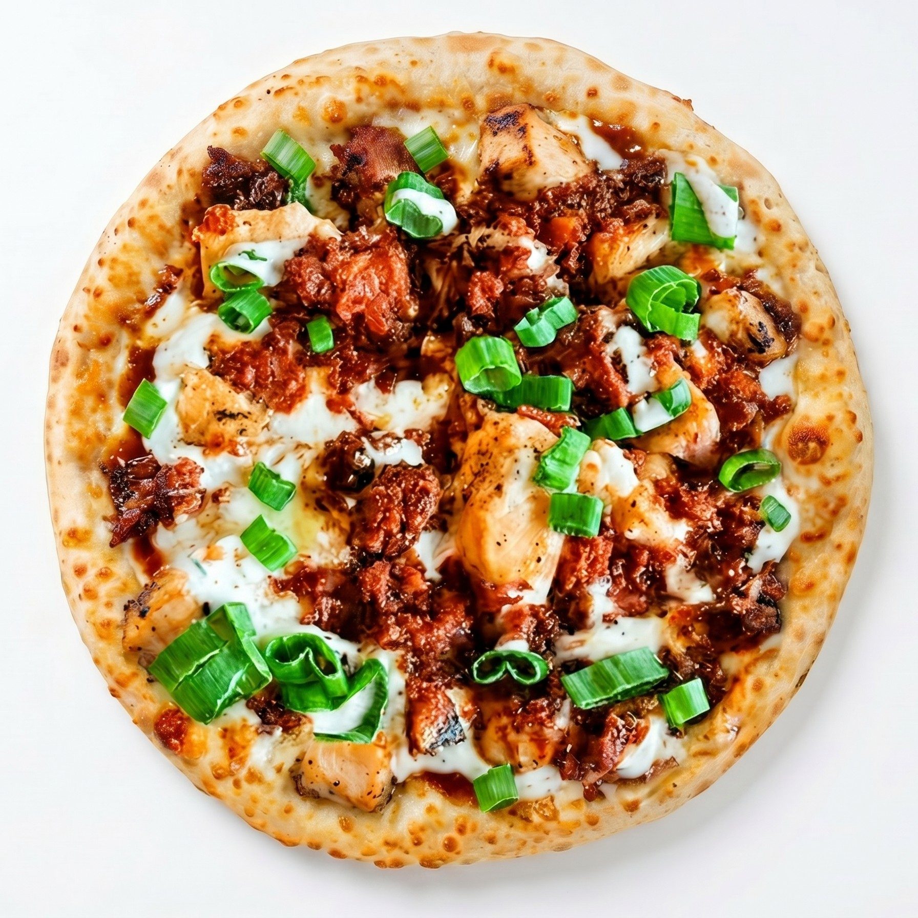 Chicken Ranch Pizza*.