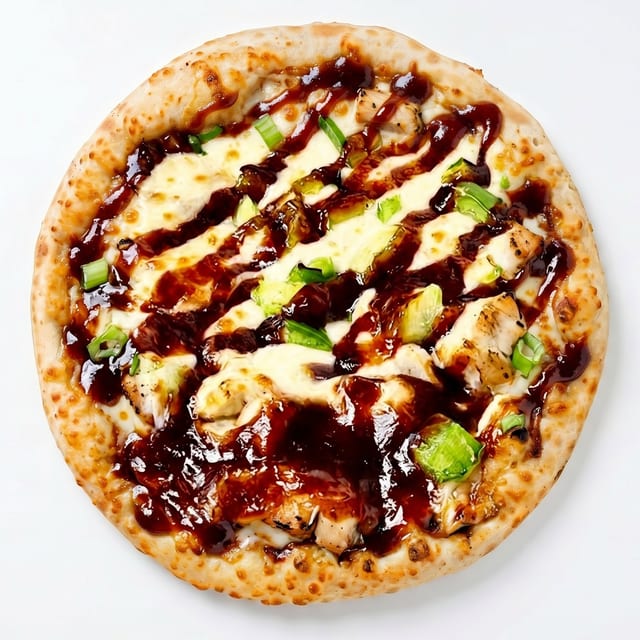 BBQ Chicken Pizza.